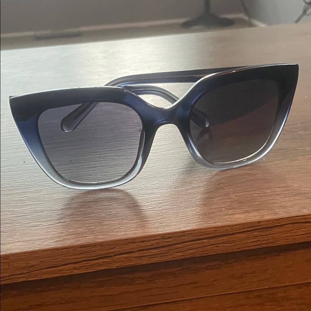 Stylish Blue Gradient Sunglasses